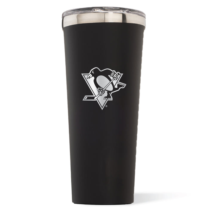 Triple Insulated Corkcicle Tumbler with Pittsburgh Penguins Primary Logo
