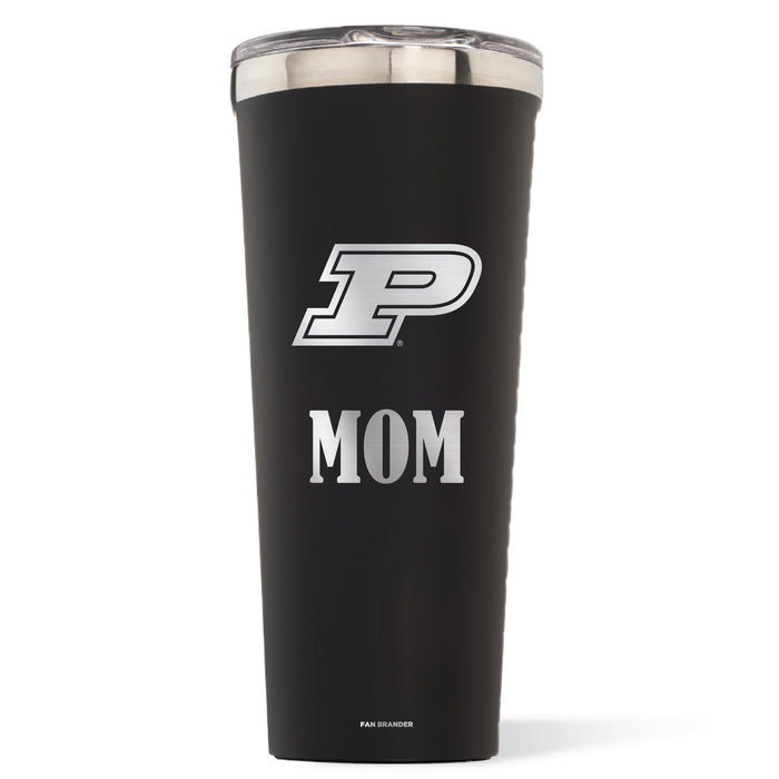 Triple Insulated Corkcicle Tumbler with Purdue Boilermakers Mom Primary Logo