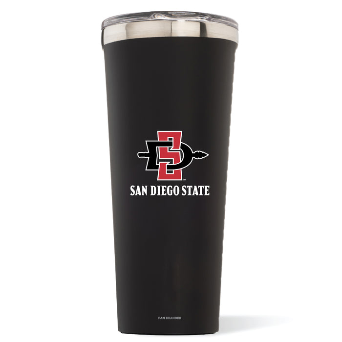 Triple Insulated Corkcicle Tumbler with San Diego State Aztecs Secondary Logo