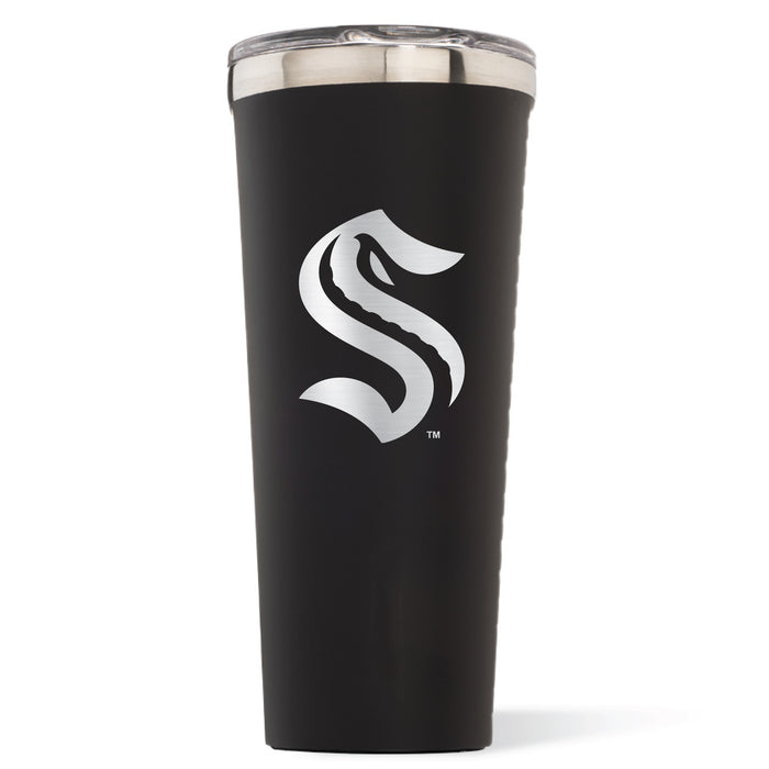 Triple Insulated Corkcicle Tumbler with Seattle Kraken Primary Logo