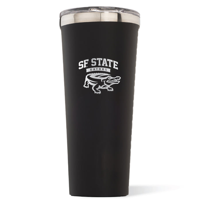 Triple Insulated Corkcicle Tumbler with San Francisco State U Gators Primary Logo