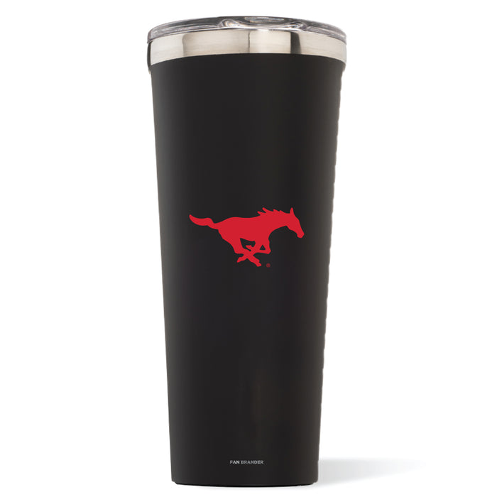 Triple Insulated Corkcicle Tumbler with SMU Mustangs Secondary Logo