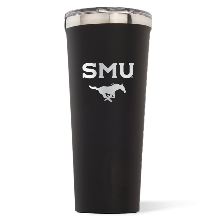 Triple Insulated Corkcicle Tumbler with SMU Mustangs Primary Logo