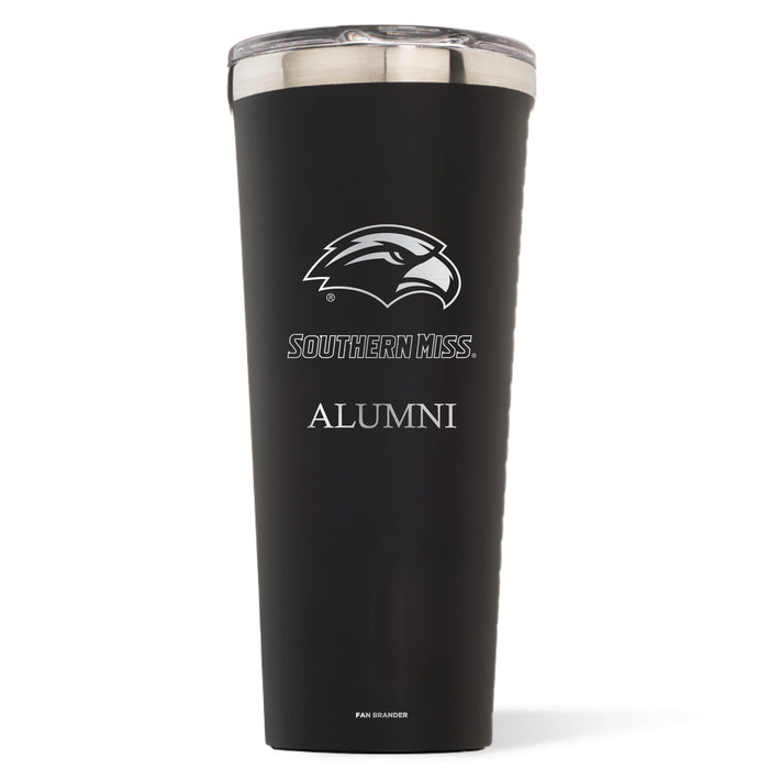 Triple Insulated Corkcicle Tumbler with Southern Mississippi Golden Eagles Mom Primary Logo