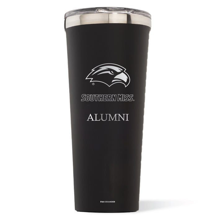 Triple Insulated Corkcicle Tumbler with Southern Mississippi Golden Eagles Alumni Primary Logo
