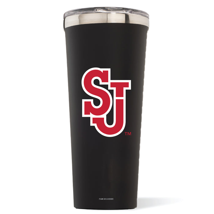 Triple Insulated Corkcicle Tumbler with St. John's Red Storm Primary Logo