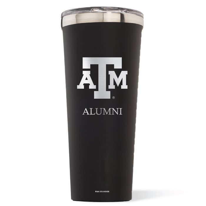 Triple Insulated Corkcicle Tumbler with Texas A&M Aggies Mom Primary Logo