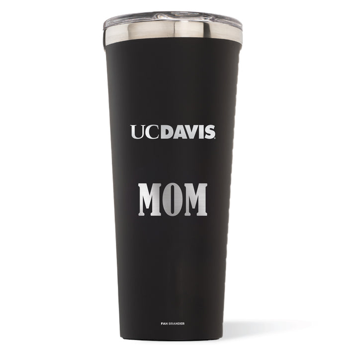 Triple Insulated Corkcicle Tumbler with UC Davis Aggies Mom Primary Logo