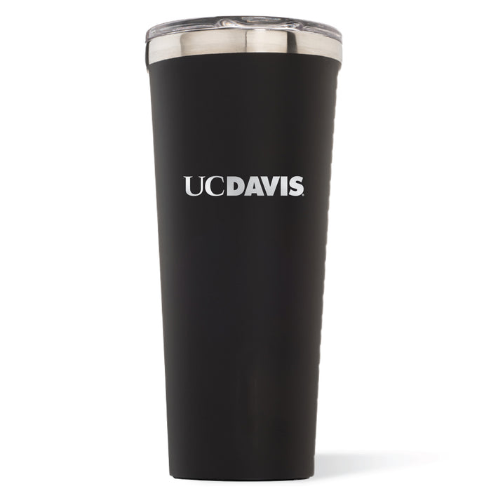Triple Insulated Corkcicle Tumbler with UC Davis Aggies Primary Logo