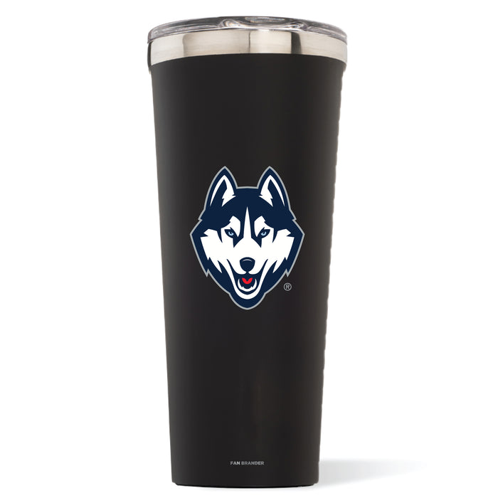 Triple Insulated Corkcicle Tumbler with Uconn Huskies Primary Logo