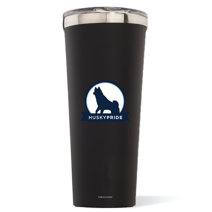 Triple Insulated Corkcicle Tumbler with Uconn Huskies Secondary Logo