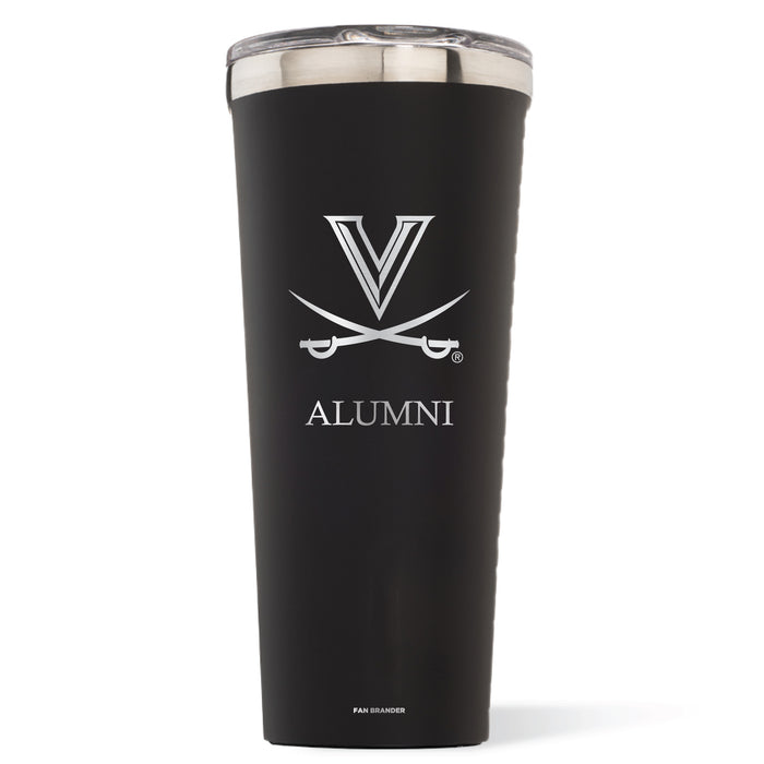 Triple Insulated Corkcicle Tumbler with Virginia Cavaliers Mom Primary Logo