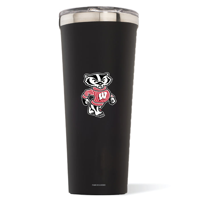 Triple Insulated Corkcicle Tumbler with Wisconsin Badgers Secondary Logo