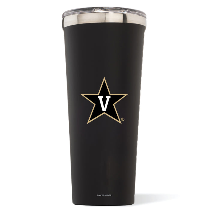 Triple Insulated Corkcicle Tumbler with Vanderbilt Commodores Primary Logo