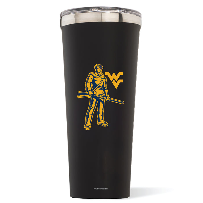 Triple Insulated Corkcicle Tumbler with West Virginia Mountaineers Secondary Logo