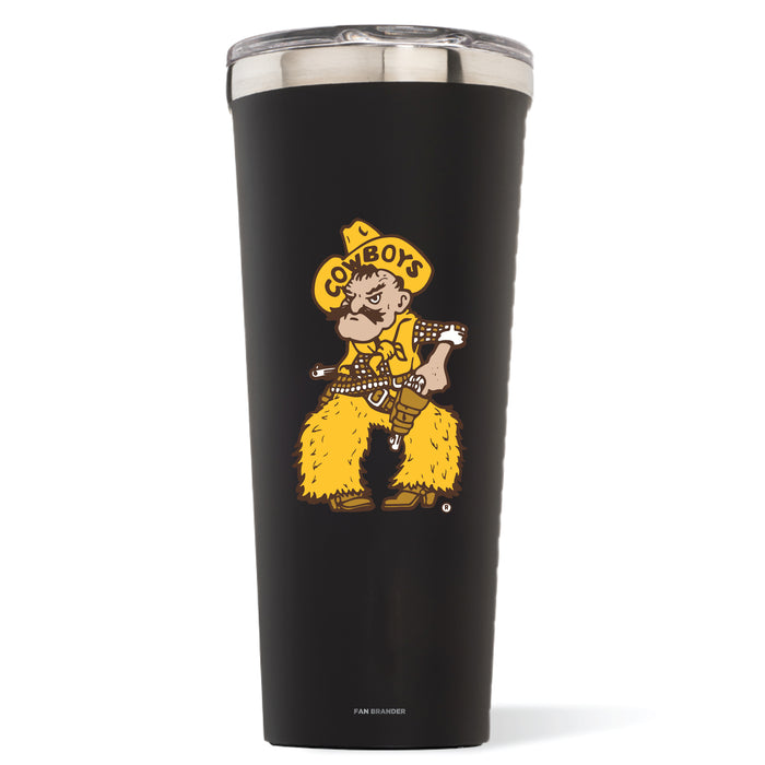Triple Insulated Corkcicle Tumbler with Wyoming Cowboys Secondary Logo