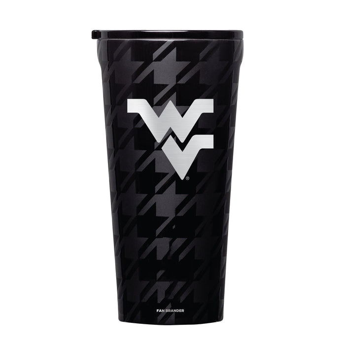 Corkcicle Cold Cup Triple Insulated Tumbler with West Virginia Mountaineers Primary Logo
