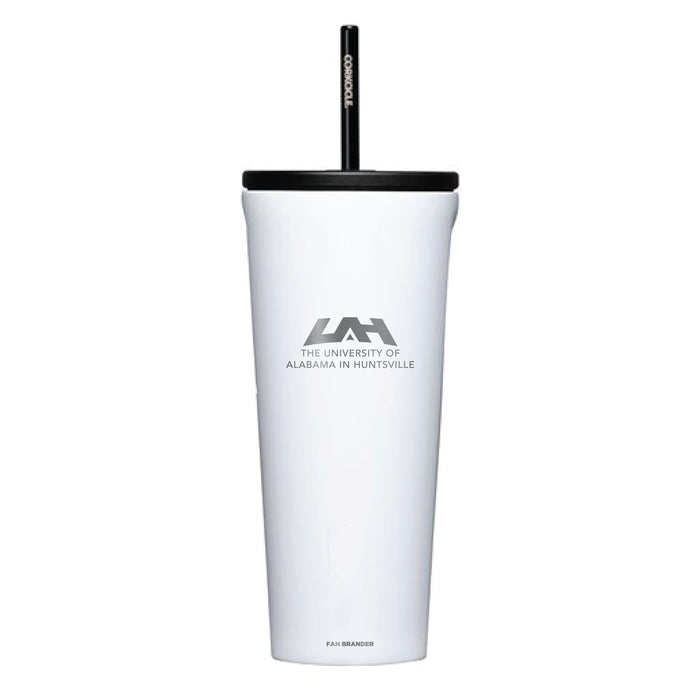 Corkcicle Cold Cup Triple Insulated Tumbler with UAH Chargers Primary Logo
