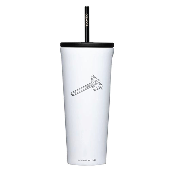 Corkcicle Cold Cup Triple Insulated Tumbler with Atlanta Braves Secondary Logo