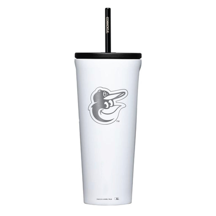 Corkcicle Cold Cup Triple Insulated Tumbler with Baltimore Orioles Primary Logo