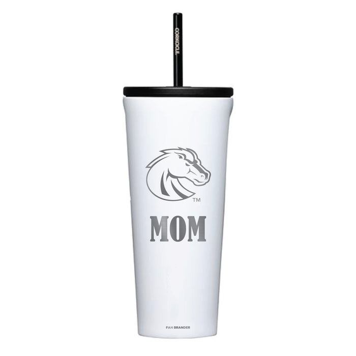 Corkcicle Cold Cup Triple Insulated Tumbler with Boise State Broncos Mom Primary Logo