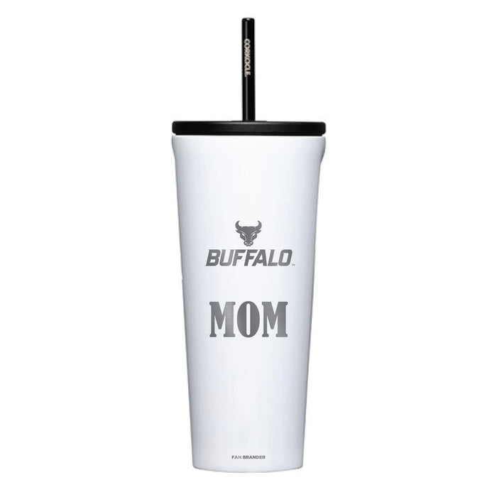 Corkcicle Cold Cup Triple Insulated Tumbler with Buffalo Bulls Mom Primary Logo