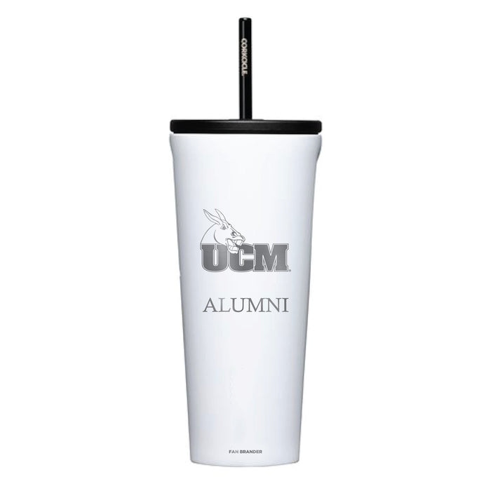 Corkcicle Cold Cup Triple Insulated Tumbler with Central Missouri Mules Alumni Primary Logo