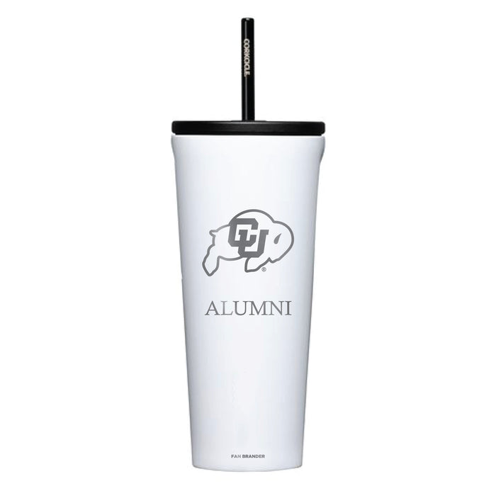 Corkcicle Cold Cup Triple Insulated Tumbler with Colorado Buffaloes Alumni Primary Logo