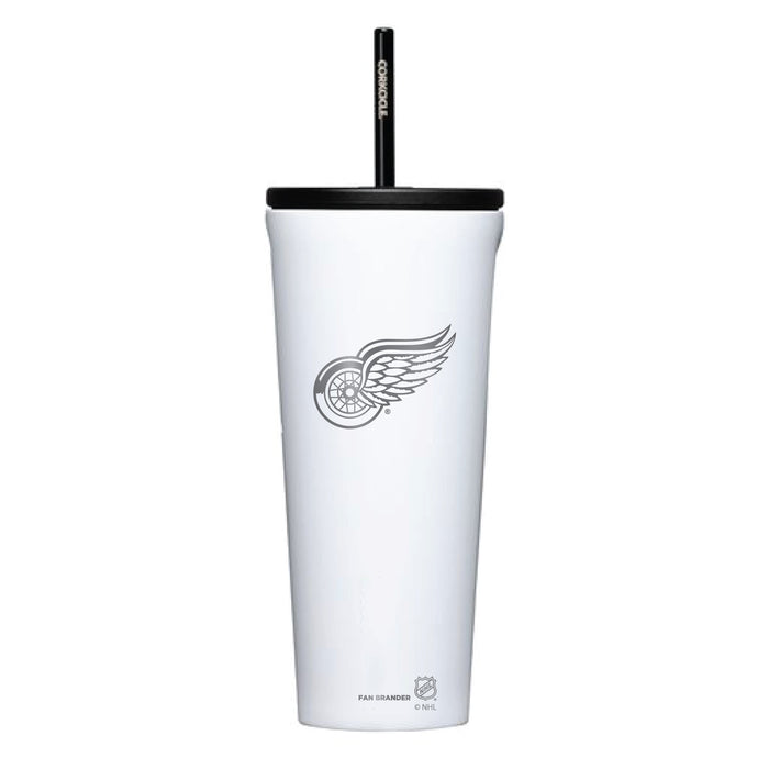 Corkcicle Cold Cup Triple Insulated Tumbler with Detroit Red Wings Primary Logo