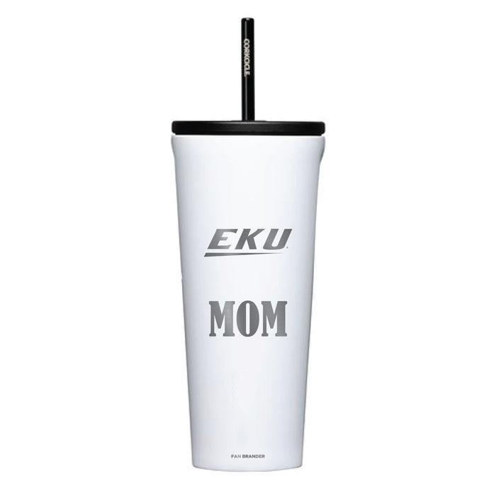 Corkcicle Cold Cup Triple Insulated Tumbler with Eastern Kentucky Colonels Mom Primary Logo