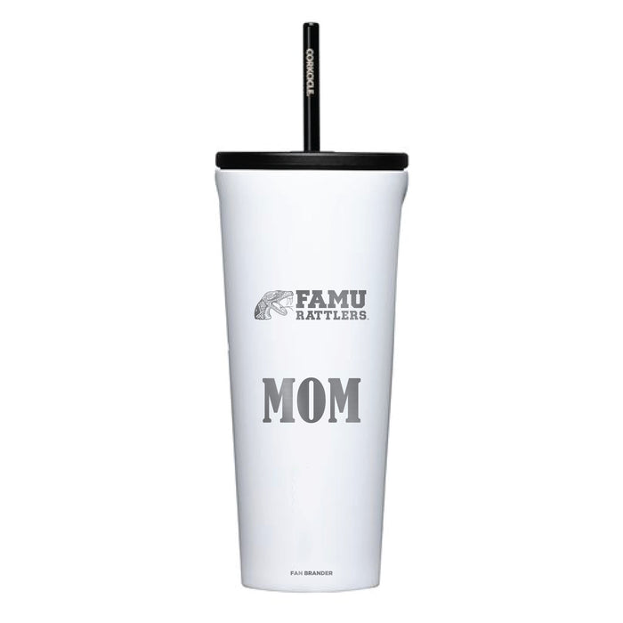 Corkcicle Cold Cup Triple Insulated Tumbler with Florida A&M Rattlers Mom Primary Logo