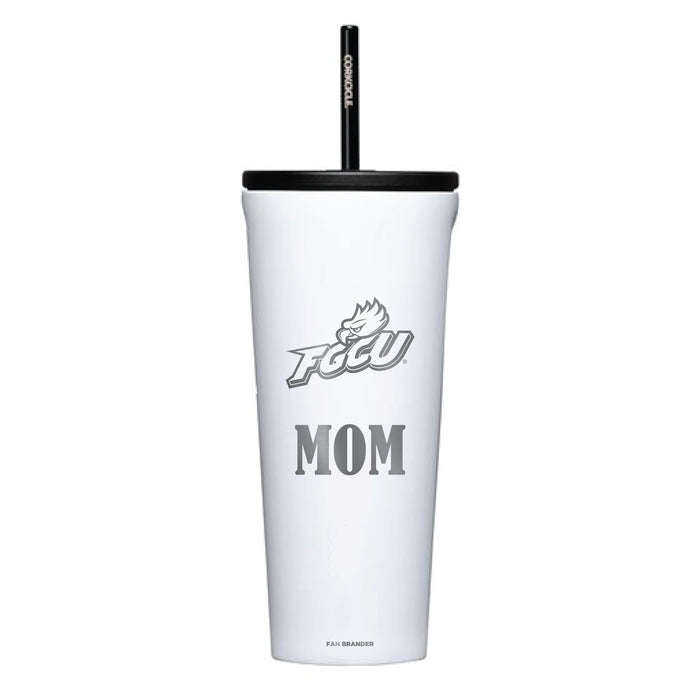 Corkcicle Cold Cup Triple Insulated Tumbler with Florida Gulf Coast Eagles Mom Primary Logo