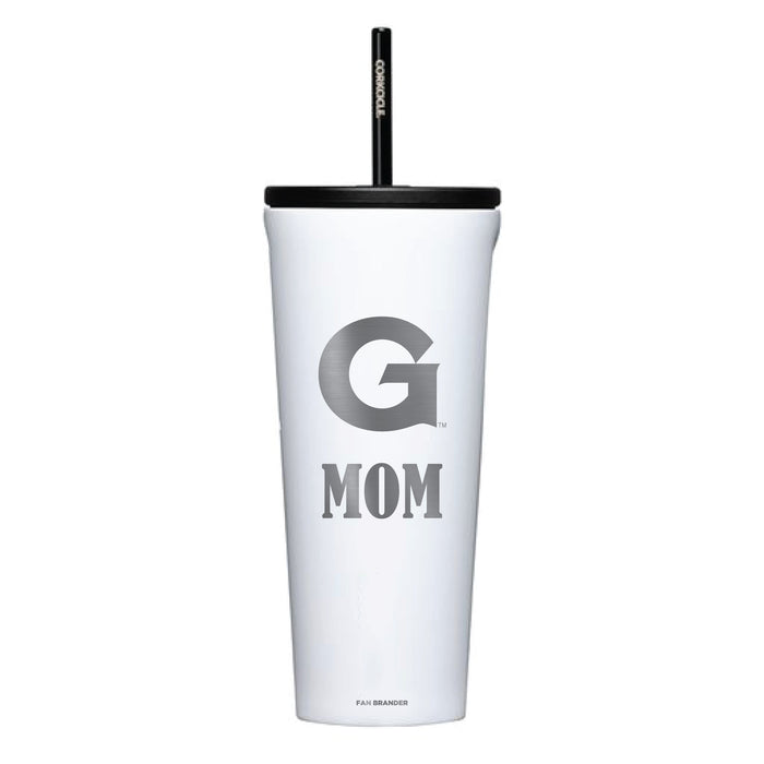 Corkcicle Cold Cup Triple Insulated Tumbler with Georgetown Hoyas Mom Primary Logo