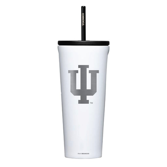 Corkcicle Cold Cup Triple Insulated Tumbler with Indiana Hoosiers Primary Logo