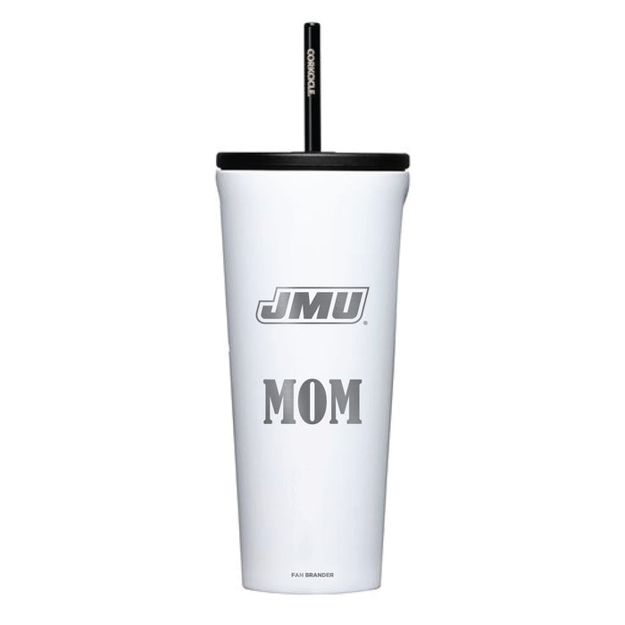 Corkcicle Cold Cup Triple Insulated Tumbler with James Madison Dukes Mom Primary Logo