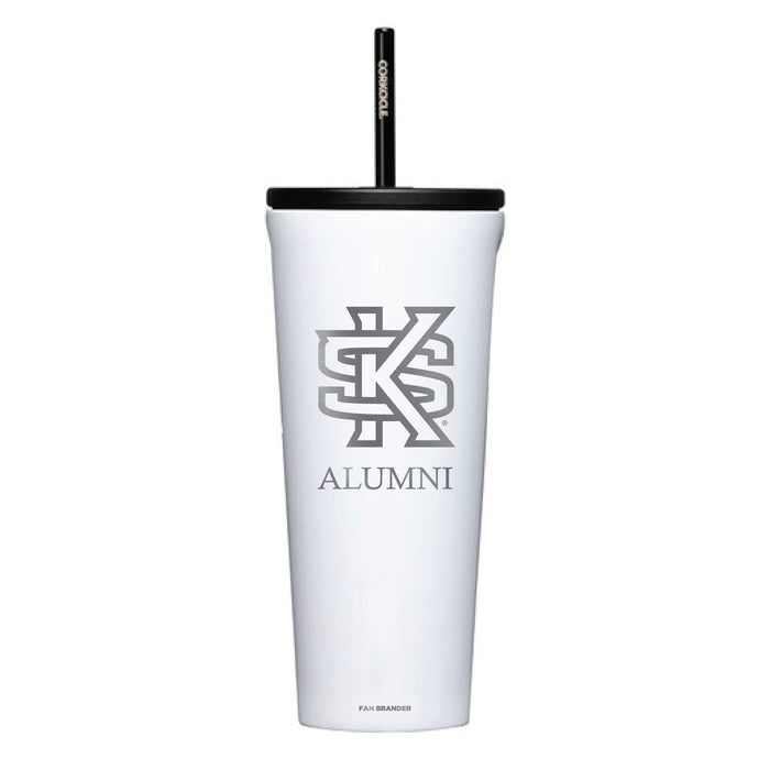 Corkcicle Cold Cup Triple Insulated Tumbler with Kennesaw State Owls Alumni Primary Logo