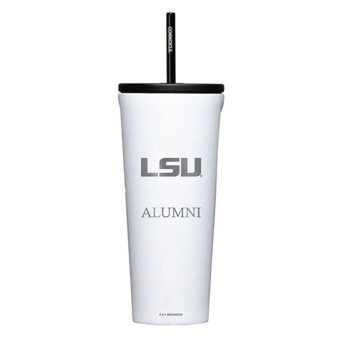 Corkcicle Cold Cup Triple Insulated Tumbler with LSU Tigers Alumni Primary Logo