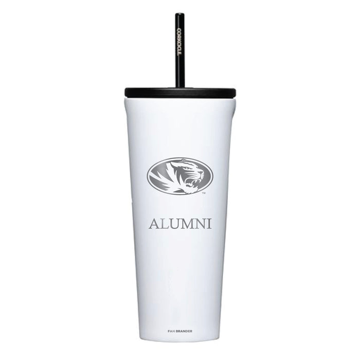 Corkcicle Cold Cup Triple Insulated Tumbler with Missouri Tigers Alumni Primary Logo