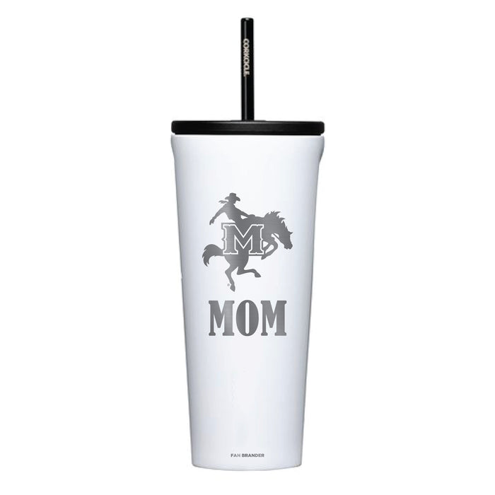 Corkcicle Cold Cup Triple Insulated Tumbler with McNeese State Cowboys Mom Primary Logo
