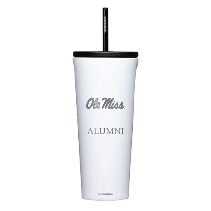 Corkcicle Cold Cup Triple Insulated Tumbler with Mississippi Ole Miss Alumni Primary Logo