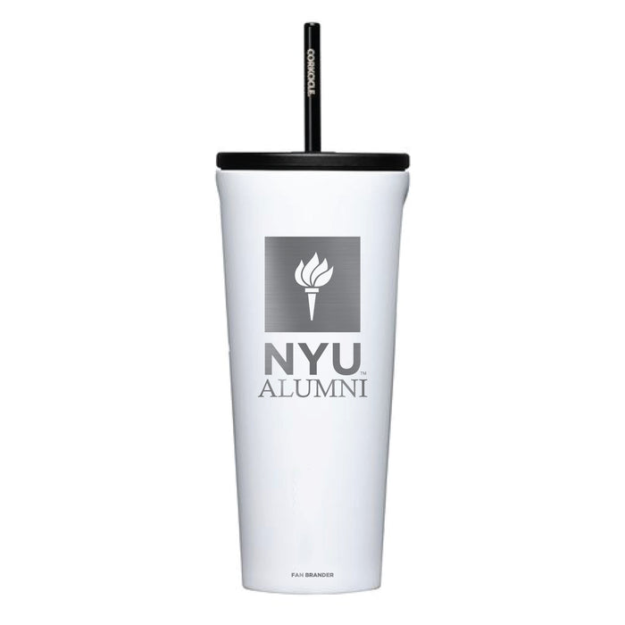 Corkcicle Cold Cup Triple Insulated Tumbler with NYU Alumni Primary Logo
