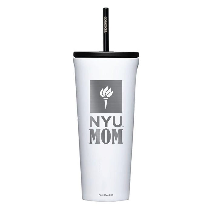 Corkcicle Cold Cup Triple Insulated Tumbler with NYU Mom Primary Logo