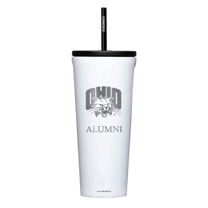 Corkcicle Cold Cup Triple Insulated Tumbler with Ohio University Bobcats Alumni Primary Logo