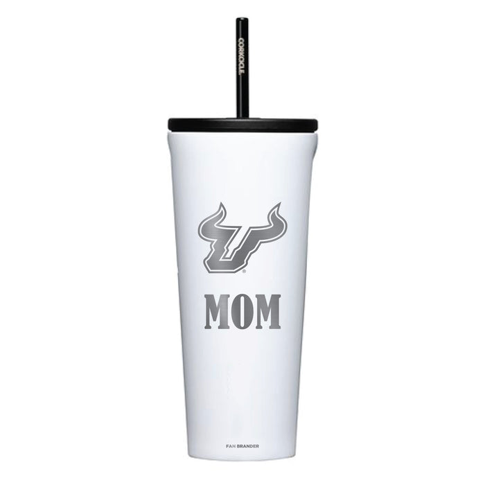 Corkcicle Cold Cup Triple Insulated Tumbler with South Florida Bulls Mom Primary Logo
