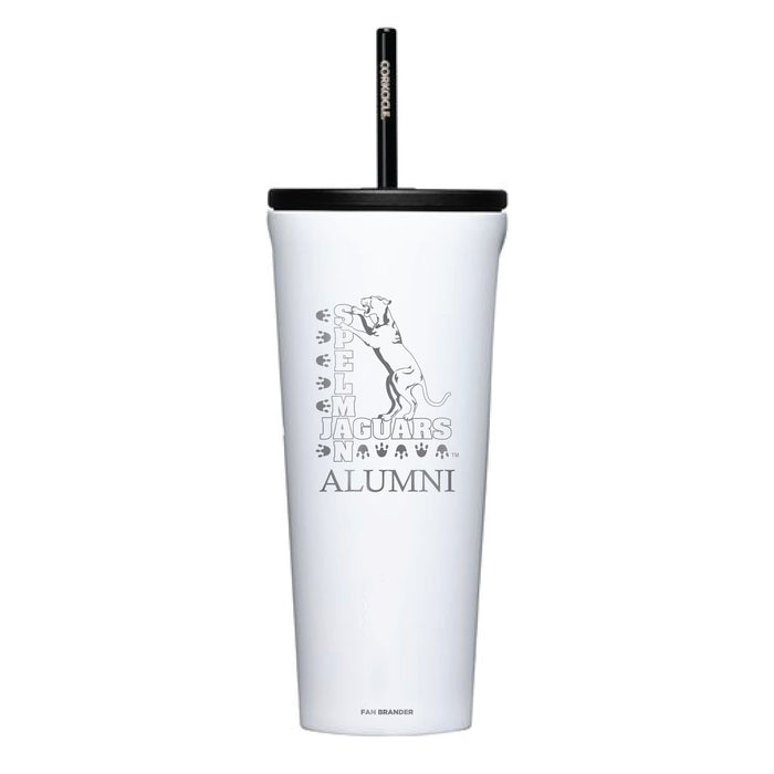Corkcicle Cold Cup Triple Insulated Tumbler with Spelman College Jaguars Alumni Primary Logo