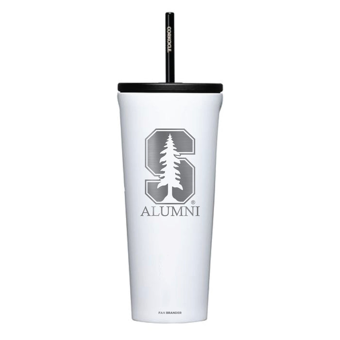 Corkcicle Cold Cup Triple Insulated Tumbler with Stanford Cardinal Alumni Primary Logo