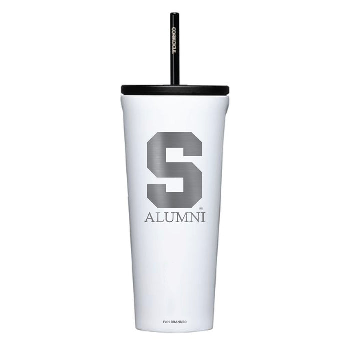 Corkcicle Cold Cup Triple Insulated Tumbler with Syracuse Orange Alumni Primary Logo