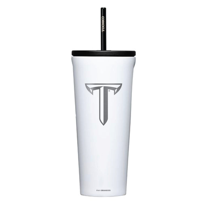 Corkcicle Cold Cup Triple Insulated Tumbler with Troy Trojans Primary Logo