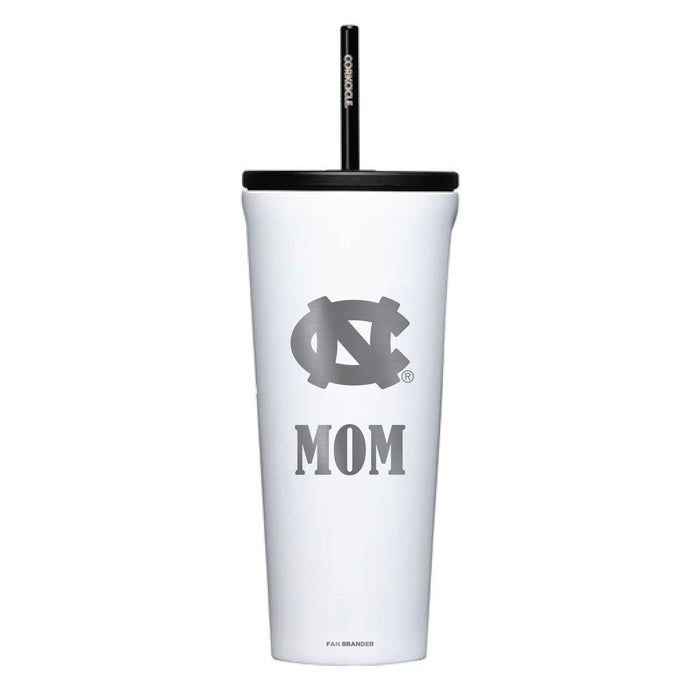 Corkcicle Cold Cup Triple Insulated Tumbler with UNC Tar Heels Mom Primary Logo