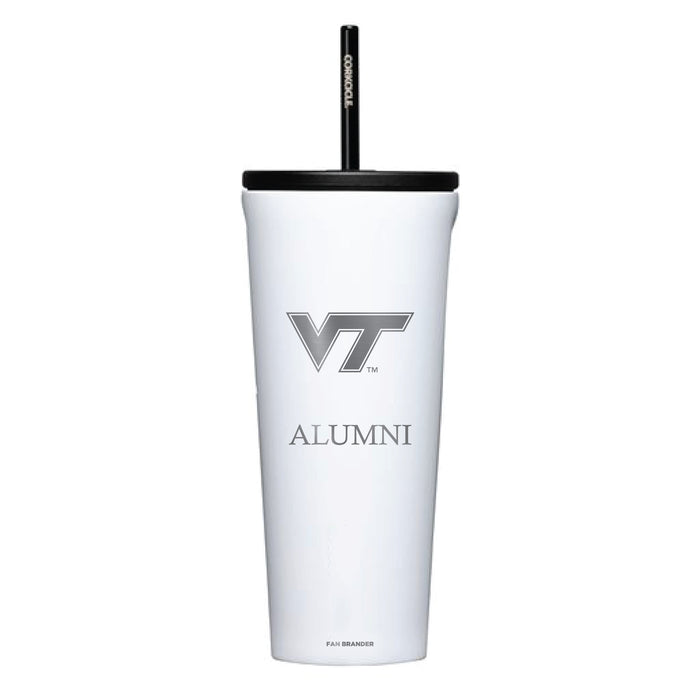 Corkcicle Cold Cup Triple Insulated Tumbler with Virginia Tech Hokies Alumni Primary Logo